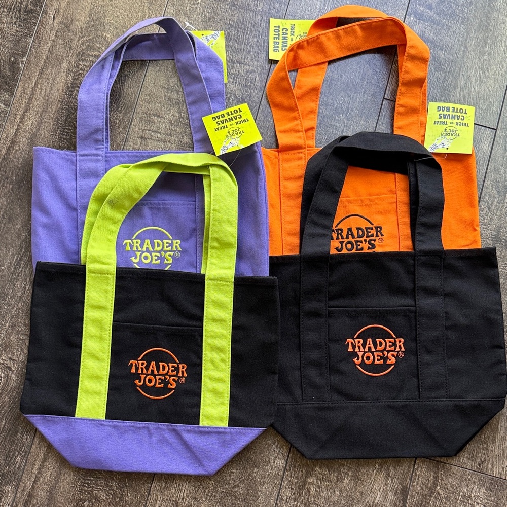Trader Joe's Mini Tote Bag Set
